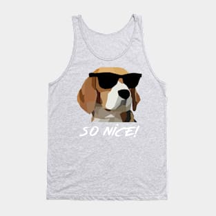 Beagle Glass Tank Top